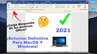 Como solucionar la carga bloqueada de archivos office en OneDrive para macOS y Windows [upl. by Ebberta]