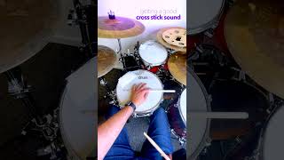 Getting a good Cross stick sound drumlesson drums drumset [upl. by Osmond27]