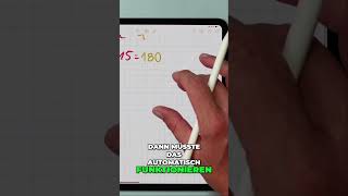 Mathematik leicht gemacht mit den neuen Apple Notizen [upl. by Yuh]