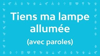 JeanClaude Gianadda  Tiens ma lampe allumée  Chant chrétien avec paroles pour le Carême et Pâques [upl. by Rehptosirhc]