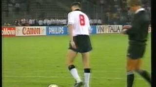 England v Germany penalties 1990 World Cup semifinal [upl. by Nevin]