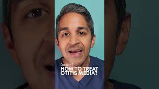 Otitis Media Explained w Alok Patel MD  full video on the channel shorts doctor doctors [upl. by Gotthard]