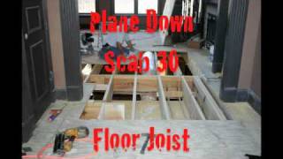 Squeaky Subfloor Repair  Birmingham Alabama [upl. by Immat]