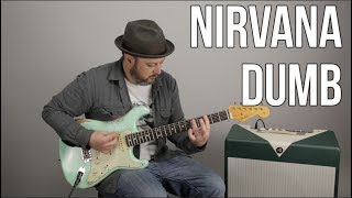 How to Play quotDumbquot by Nirvana on guitar  Guitar Lesson [upl. by Haleeuqa357]