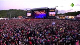 The Prodigy  Omen Live At Pinkpop 2010 [upl. by Airelav]