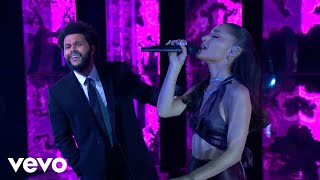 The Weeknd amp Ariana Grande  Save Your Tears Remix Live at The iHeartRadio Music Awards 2021 [upl. by Ystap]