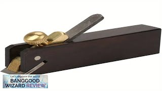 Mini Wood Planer Ebony Woodworking Hand Plane Mini DIY Cable Line Woodworking Review [upl. by Wes]