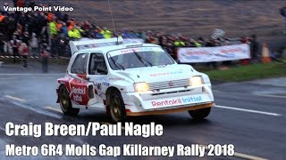 Craig Breen Metro 6R4 Killarney Rally 2018 Molls Gap [upl. by Reteid]