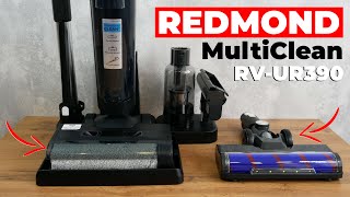 REDMOND MultiClean RVUR390 моющий пылесос с комплектом насадок для сухой уборки🔥 ОБЗОР и ТЕСТ✅ [upl. by Eledoya]