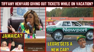 Super Mayor TIFFANY HENYARD Giving Out Fake Tickets To Dolton Residents While She Takes Vacation [upl. by Olmsted870]