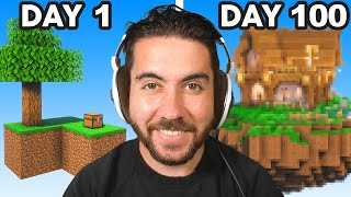 How Much Money Can I Make in 100 Days on Skyblock [upl. by Etnoid]