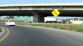 Décarie Expressway Autoroute 15 Exit 62 northboundoutbound [upl. by Heddi]