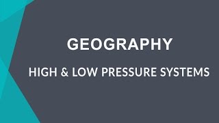 How High and Low Pressure Affects Precipitation [upl. by Giuditta]