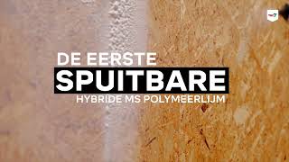 De eerste spuitbare MS hybride polymeerlijm  TEC7 [upl. by Claybourne]