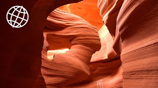 Antelope Canyon Arizona USA Amazing Places 4K [upl. by Suhail253]