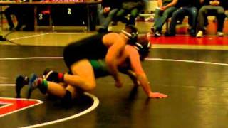 20102011 MA All State Final  215lb Brendan BattlesSantos Nauset vs Kyle McGuire Mansfield [upl. by Eelyam]