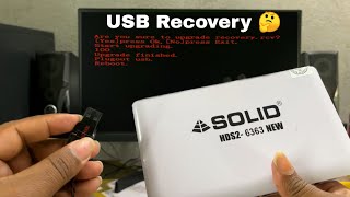 SOLID 6363 New mb7701lv1 USB Recovery 100 Working Tricks [upl. by Llennahs]