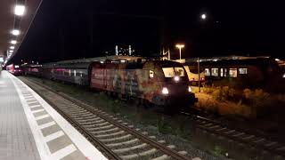 1016 048 1 Feuerwehr und Katastrophenschutz ÖBB mit Nightjet [upl. by Haldeman]