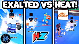 WE PLAYED THE 1 RANKED HOOPZ CLAN😱 HEAT CHECKERZ [upl. by Ayhay]