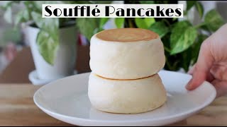 Fluffy Japanese Souffle Pancakes Recipe  Extended version with tutorial [upl. by Otrebla]