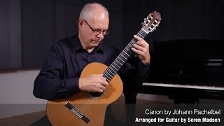 Canon Johann Pachelbel  Danish Guitar Performance  Soren Madsen [upl. by Tilla]