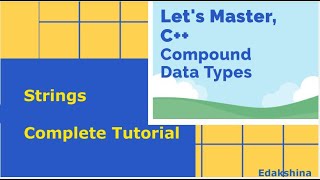 Strings in C  Complete String Tutorial [upl. by Conal]