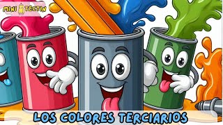 ¡Los Colores Terciarios 🌈🎨  Mini Tectín [upl. by Cresa]