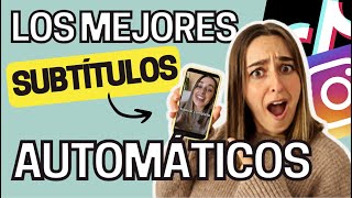 Los MEJORES SUBTÍTULOS Automáticos GRATIS para tus REELS y TIKTOKS ¡Tutorial completo [upl. by Selry765]