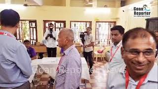 Goan Reporter Representatives from Mongolia and Bhutan inspects Mapusa polling station [upl. by Herries]