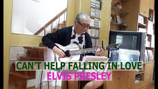 Cant Help Falling In Love  Lyrics amp Chords  Elvis Presley1961Cover by Flint [upl. by Yrreiht]