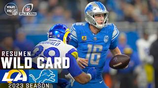 Los Angeles Rams vs Detroit Lions  NFL Playoffs  Resumen NFL en español  NFL Highlights [upl. by Flowers]