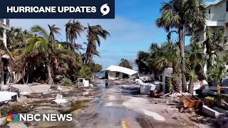 Florida residents begin to recover from the devastating damage left behind from Hurricane Milton [upl. by Nishi]