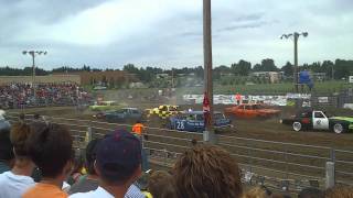 Dickinson ND Roughrider Days Demo Derby Heat 1 2010 [upl. by Evadnee]