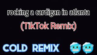 rocking a cardigan in atlanta  tiktok remix 🥶🥶 [upl. by Ainna]