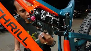 Mtb Thrill Ricochet T140 part2 ⭐⭐⭐⭐⭐ [upl. by Aiouqahs]