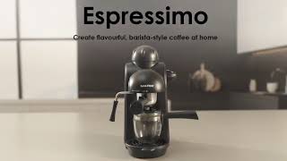 Salter Espresso Maker Unleash the Perfect Cup of Coffee [upl. by Aholah]