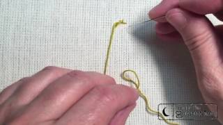 Stitching Society Vandyke Stitch Tutorial by Amy McClellan [upl. by Golightly]