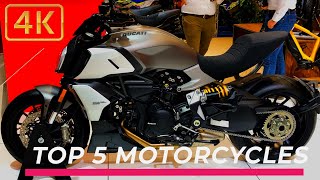 Top 5 Beautiful Motorcycles You Must See 4k Details [upl. by Lipfert]