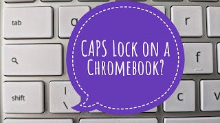 How to Use CAPS LOCK on a Chromebook shorts chromebook [upl. by Eelinnej664]