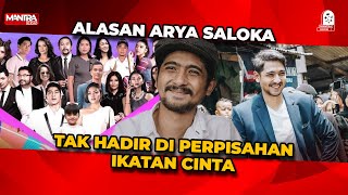 ARYA SALOKA TAK SEMPAT PAMIT KETIKA SINETRON IKATAN CINTA EPISODE TERAKHIR [upl. by Nosmas]