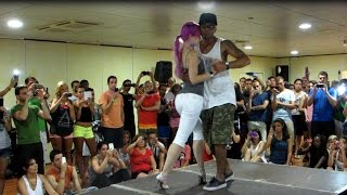 ALBIR Y SARA LOPEZ WORKSHOP KIZOMBA MUSICALITY BK CONGRESS [upl. by Yrdnal]