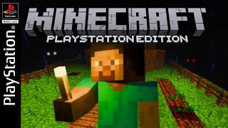 Minecraft But its on the PS1 and its kinda horrifying [upl. by Niawat125]