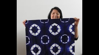 Shibori  Itajime [upl. by Notac]