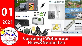 Camping  Wohnmobil News und Neuheiten 121 [upl. by Ydoj414]