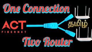 How To Connect Second Router From All Network ACT Fibernet  JIO  Airtel Without Signal Loss Tamil [upl. by Baylor532]