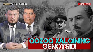 Qazaqstan 19191922 genotsid 19291932 [upl. by Auqenes]