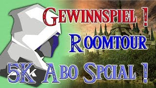 5k Abo Special 🖤 Gewinnspiel  Roomtour amp Aufnahme Equipment [upl. by Thill878]