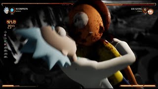 Mortal Kombat 1  Rick Sanchez amp Mr Meeseeks Obliterates Morty [upl. by Spada]