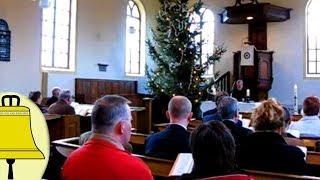 kerstlied In den beginne was het woord met tekst Gezang 150 Lutherse kerk Winschoten [upl. by Harv]