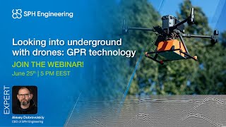 Webinar  GPR Technology Detection of Underground Objects with Drones [upl. by Koerner]